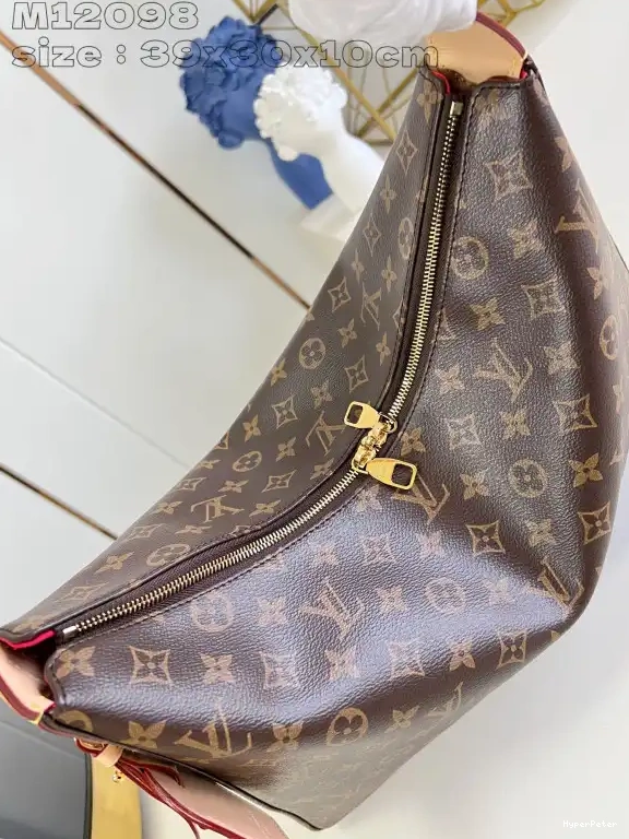 VUITTON MM-39x30x10cm LOUIS Slouchy 0605